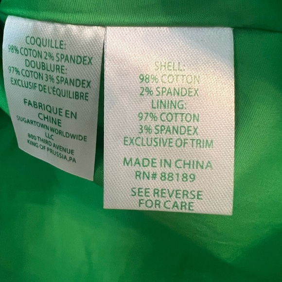 Lilly Pulitzer Women’s Celiana Sprout Green Dress Size 8 - Picture 7 of 9